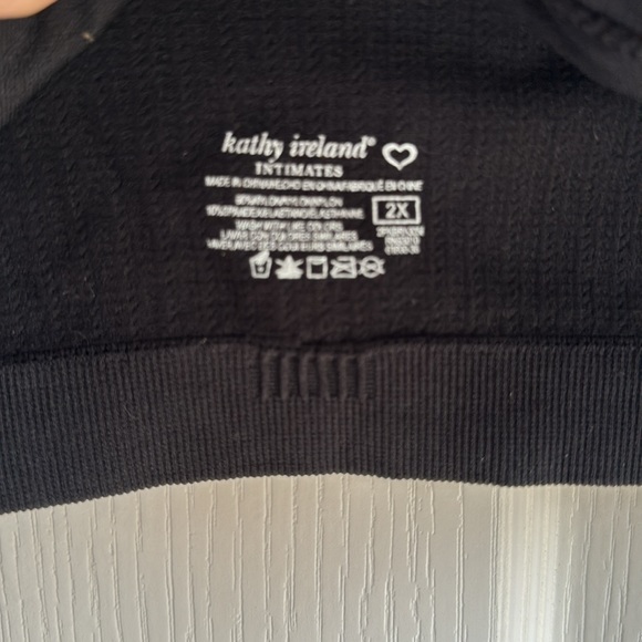 NWT KATHY IRELAND INTIMATE 2 BRA SET BEIGE & BLACK-TAG FREE!! - Picture 6 of 6